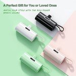 Portable Mini Power Bank Charger for iPhone & USB C
