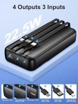 49800mAh Portable Power Bank with Fast Charging