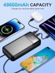 49800mAh Portable Power Bank with Fast Charging