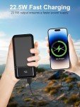 49800mAh Portable Power Bank with Fast Charging
