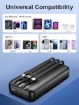 49800mAh Portable Power Bank with Fast Charging