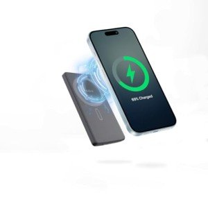UltraSlim 5000mAh Magnetic Power Bank with Fast Charge
