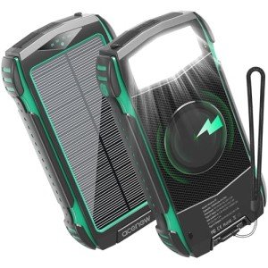 Acenew 31000mAh Solar Wireless Power Bank