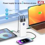 IAPOS 40000mAh Fast Charging Power Bank - White