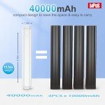IAPOS 40000mAh Fast Charging Power Bank - White