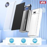 IAPOS 40000mAh Fast Charging Power Bank - White