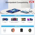 IAPOS 40000mAh Fast Charging Power Bank - White