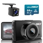 FHD 1080P Dash Cam with Night Vision & SD Card