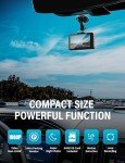 FHD 1080P Dash Cam with Night Vision & SD Card