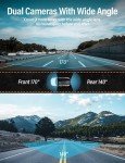 FHD 1080P Dash Cam with Night Vision & SD Card