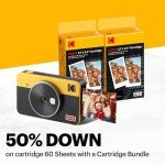 KODAK Mini Shot 2 Retro Instant Camera & Printer