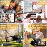 FHD 1080P Digital Video Camera with Night Vision