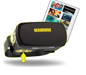 Heromask Pro VR Headset for Smartphone Gaming