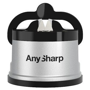 AnySharp Hands-Free Knife Sharpener with Suction Grip