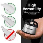 AnySharp Hands-Free Knife Sharpener with Suction Grip