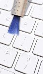 Compact Keyboard Cleaning Brush Gadget