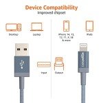 Nylon Braided Lightning to USB-A Charging Cable