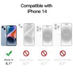 JETech Tempered Glass Screen Protector for iPhone 14