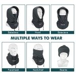 TAGVO Thermal Fleece Balaclava for Outdoor Activities