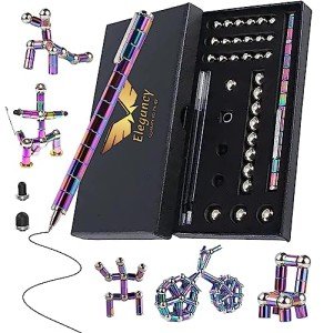 Magnetic Fidget Pen with Colorful Balls
