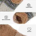 CityComfort Fuzzy Heated Slipper Socks (Grey)