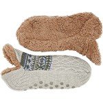 CityComfort Fuzzy Heated Slipper Socks (Grey)