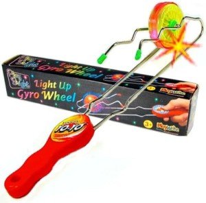 Light Up Kinetic Gyro Wheel Toy