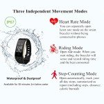 Smart Fitness Tracker Watch with Heart Rate Monitor