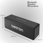 Betron D51 Wireless Bluetooth Speaker for All Devices