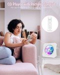 Portable Bluetooth CD Player with HiFi Sound