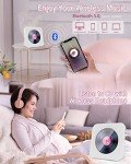 Portable Bluetooth CD Player with HiFi Sound