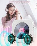 Portable Bluetooth CD Player with HiFi Sound