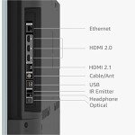 55" Amazon Fire TV Omni QLED 4K Smart TV