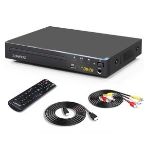 Compact Stereo CD Player with Bluetooth Output