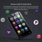 Bluetooth MP3 Player with Touch Screen & Streaming