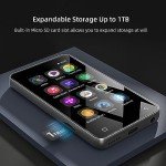 Bluetooth MP3 Player with Touch Screen & Streaming