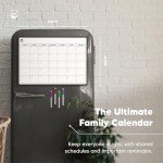 Smart Panda Magnetic Fridge Whiteboard Calendar Planner