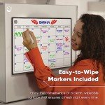 Smart Panda Magnetic Fridge Whiteboard Calendar Planner