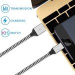 SANYEYE MFi Certified iPhone Charger Cable 5-Pack