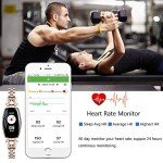 Gold Women’s Smart Watch: Fitness & Health Tracker