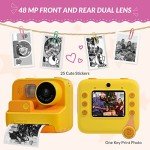 Kids Instant Camera with 1080P Display & Accessories