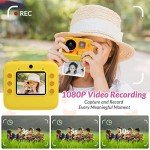 Kids Instant Camera with 1080P Display & Accessories