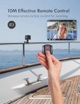 WOLFANG 4K Action Camera with 32GB MicroSD Card