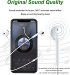 Wired Earbuds for iPhone with Mic and Volume Control