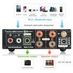 Bluetooth 5.0 Hi-Fi 320W Stereo Amplifier