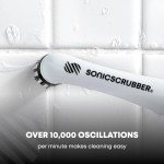 Electric Scrubbing Brush Heads for Easy Cleaning