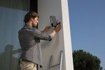 Smart Outdoor Security Camera with Floodlight & Night Vision