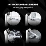 Electric Scrubbing Brush Heads for Easy Cleaning