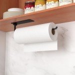 Under Cabinet Stainless Steel Paper Towel Holder