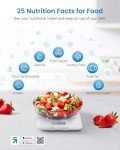 RENPHO Smart Kitchen Scale for Meal Prep Tracking